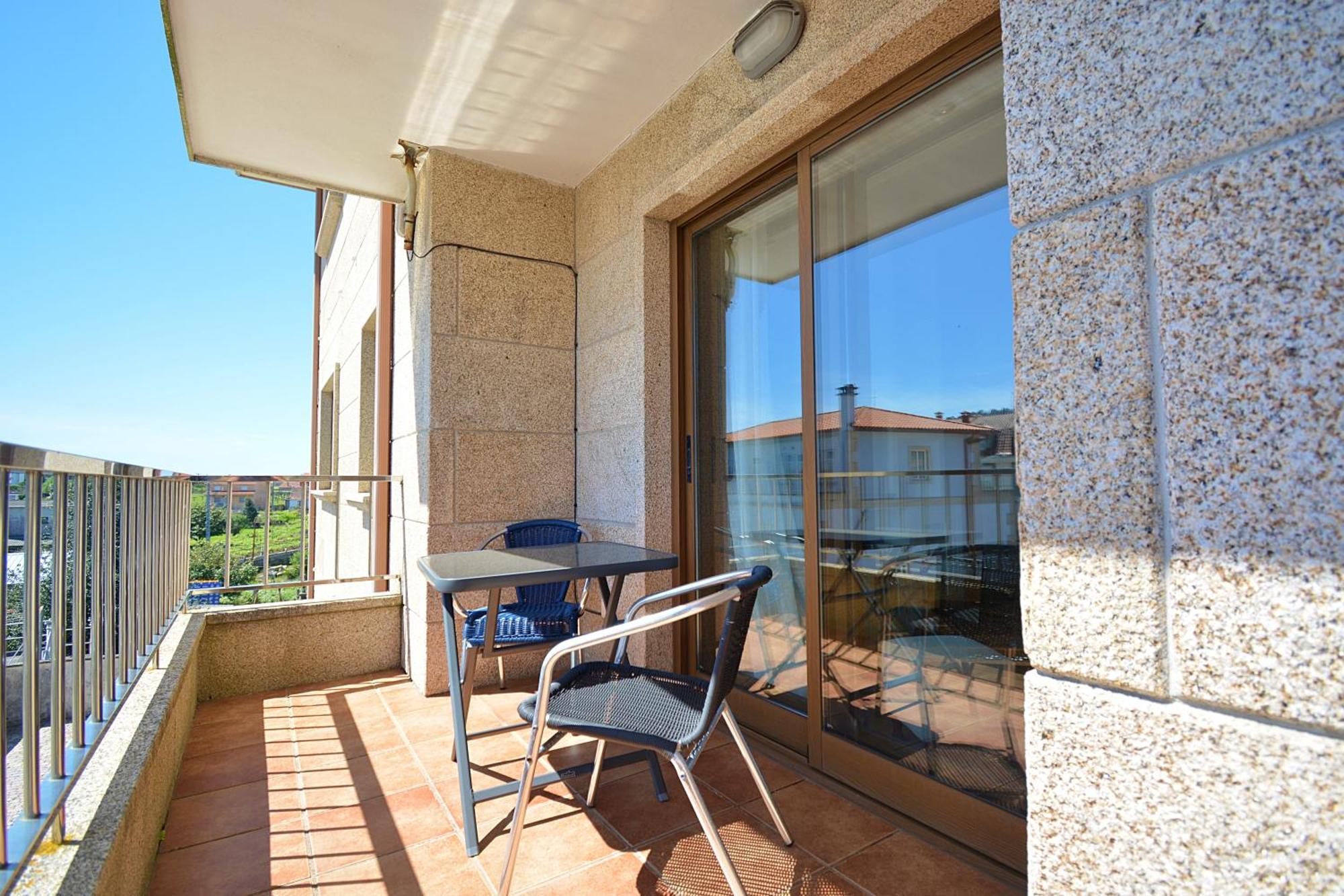 דירות סנשנשו Piso Con Terraza A Un Paso De Playa De A Lanzada מראה חיצוני תמונה